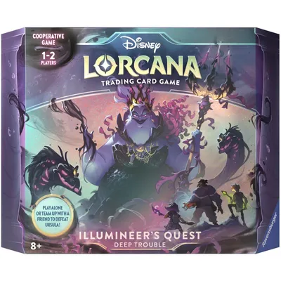 Ravensburger 98356 — Карточная игра Disney Lorcana Ursula's Return Illumineer's Quest Deep Trouble