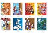 Раскраска по номерам Coloriages mysteres Disney - Famille, 128стр. — фото 3