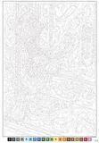 Раскраска по номерам Coloriages mysteres Disney - Mickey and friends - Микки и друзья, 128стр. — фото 3