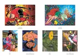 Раскраска по номерам Coloriages mysteres Disney - Бемби, том 11, Les Grands classiques 128стр. — фото 3