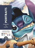 Раскраска по номерам Coloriages mysteres Disney - Портреты героев Диснея , 128стр. — фото 1