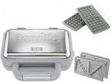 Вафельница 2в1 Breville VST072X с доп. панелями для запекания сэндвичей 850 Вт, серый, темно-серый — фото 2