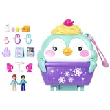 Polly Pocket - Снежный пингвин Компактный набор 2 куклы + аксессуары HRD34 / артикул FRY35 HRD34 / GTIN 194735173792 — фото 2