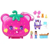 Polly Pocket - Клубничный мишка Компактный набор 2 куклы + аксессуары HRD35 / артикул FRY35 HRD35 / GTIN 194735173761 — фото 2