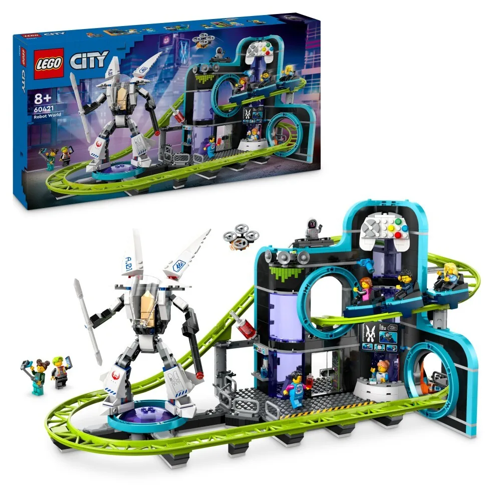 LEGO City - Парк мира роботов с американскими горками 60421 / артикул 60421 / GTIN 5702017587257