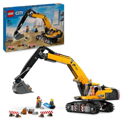 LEGO City - Желтый экскаватор 60420