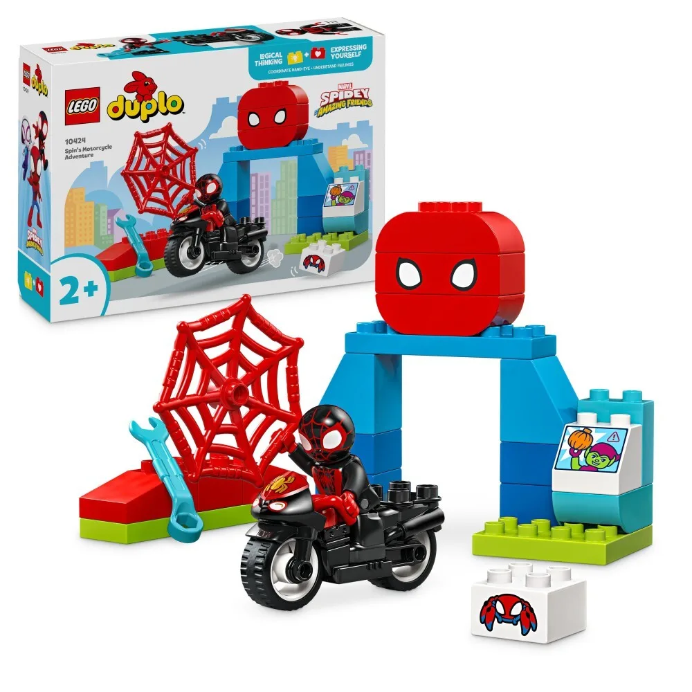 LEGO DUPLO Spidey - Мотоциклетное приключение Спины 10424 / артикул 10424 / GTIN 5702017583792