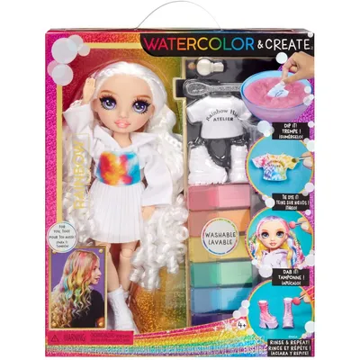 MGA Entertainment 507574 507581 — Кукла Rainbow High Watercolor & Create с фиолетовыми глазами 507581