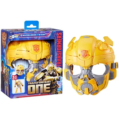 Hasbro Transformers One - Бамблби B-127 2-в-1 маска, трансформирующаяся в фигурку F9181