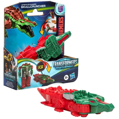 Hasbro Transformers EarthSpark - Skullcruncher 1-step flip figure F8661