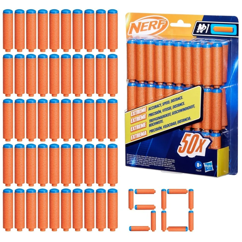 Hasbro Nerf N Series - 50 стрел N1 Darts F8639 / артикул F8639 / GTIN 5010996211385
