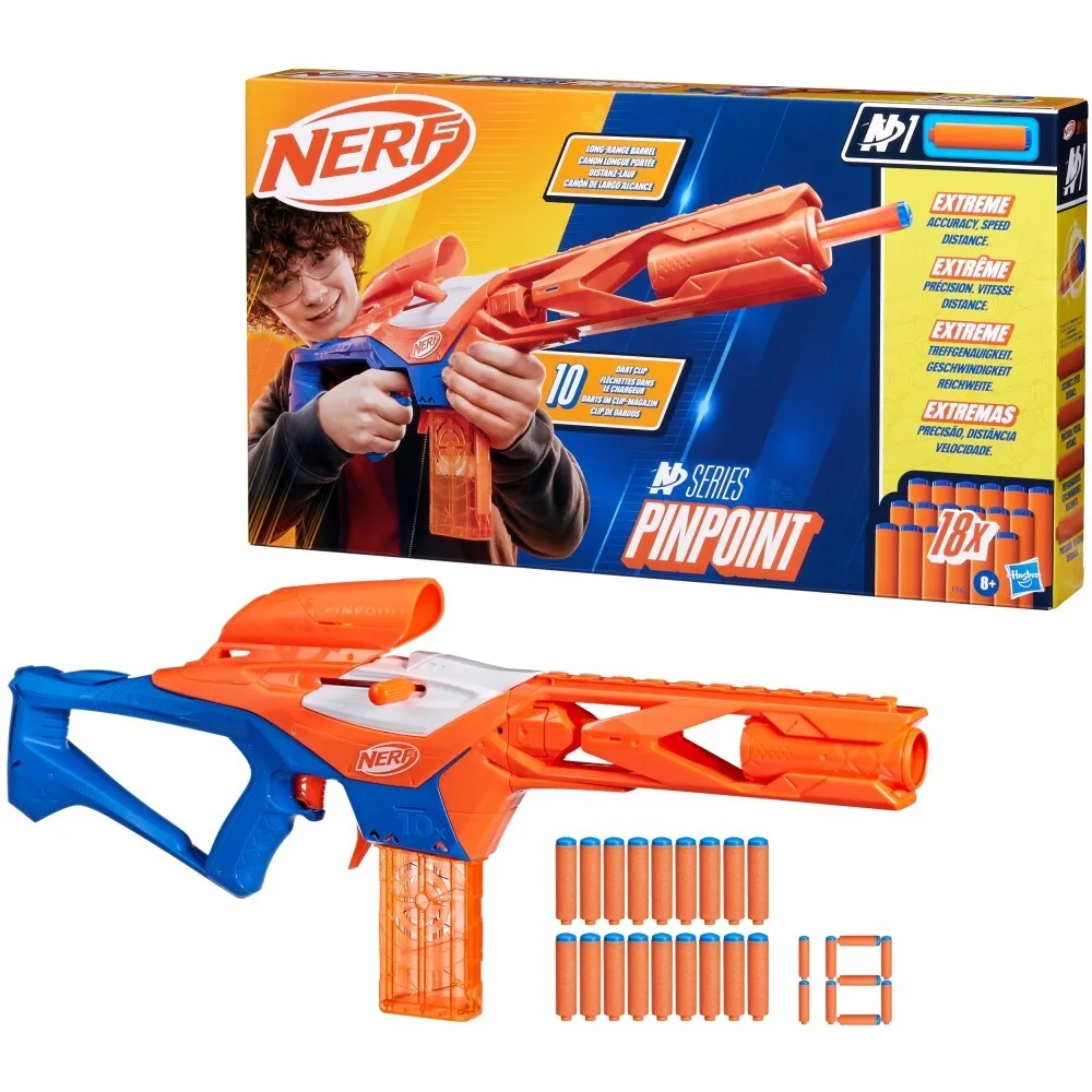 Hasbro Nerf N Series - Бластерная пусковая установка Pinpoint + стрелы F8621 / артикул F8621 / GTIN 5010996207180