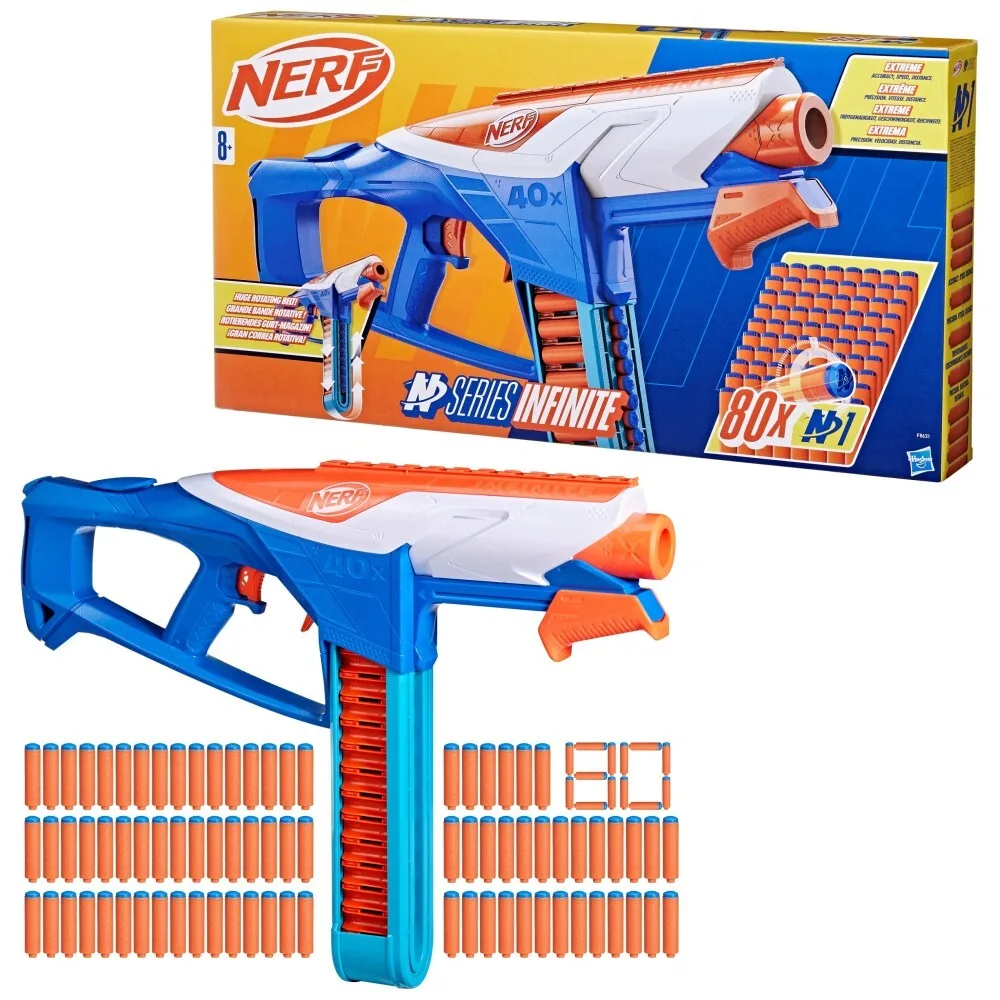 Hasbro F8631 — Бластер Nerf N Series «Infinite Blaster» со стрелами F8631