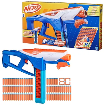 Hasbro F8631 — Бластер Nerf N Series «Infinite Blaster» со стрелами F8631