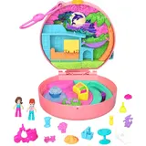 Polly Pocket - Собачка-скутер Компактный набор + 2 куклы + аксессуары HWN98 / артикул JFG56 HWN98 / GTIN 194735217830 — фото 2