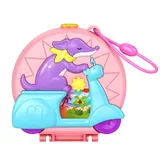 Polly Pocket - Собачка-скутер Компактный набор + 2 куклы + аксессуары HWN98 / артикул JFG56 HWN98 / GTIN 194735217830 — фото 3
