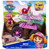 Psi Patrol - Skye Rescue Wheels транспортное средство с трансформацией + фигурка собаки 20145709 / артикул 17776 6069303 20145709 / GTIN 778988452837 — фото 1