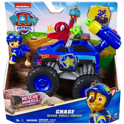 Psi Patrol - Chase Rescue Wheels транспортное средство с ракетной установкой + фигурка собаки 20145708