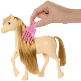 Barbie - Лошадь Торнадо с яркими волосами для укладки + 8 аксессуаров HXJ36 / артикул HXJ29 HXJ36 / GTIN 194735230952 — фото 6