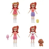 Mattel HWP25 — Игровой набор Polly Pocket Тропический городок с куколками и аксессуарами HWP25 — фото 3