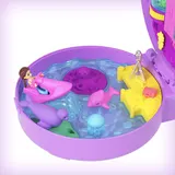 Polly Pocket - Аквариум с дельфинами Компактный набор + 2 куклы + аксессуары HWN96 / артикул JFG56 HWN96 / GTIN 194735217793 — фото 6