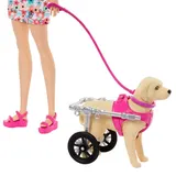 Barbie - Кукла Барби и собака в коляске + 10 аксессуаров HTK37 / артикул HTK37 / GTIN 194735192243 — фото 3