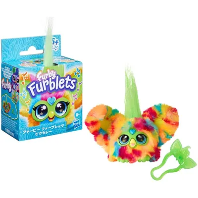 Hasbro Furby Furblets - Интерактивный талисман Pix-Elle Gamer Game на F8898