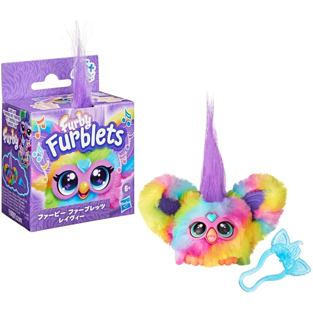 Hasbro Furby Furblets - Интерактивный талисман Ray-Vee Rave F8897 / артикул F9703 F8897 / GTIN 5010996243133