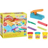 Hasbro F8805 — Набор с пластилином Play-Doh Фабрика веселья 3 тюбика с аксессуарами F8805 — фото 1