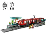 Конструктор LEGO City 60423 Городской трамвай со станцией — фото 5