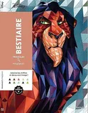 Раскраска по номерам Coloriages mysteres Disney - Магические треугольники Disney Bestiaire, 128стр. — фото 1