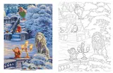 Раскраска Disney Dreams Collection - Принцессы Диснея Thomas Kinkade Studios — фото 2