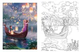 Раскраска Disney Dreams Collection - Принцессы Диснея Thomas Kinkade Studios — фото 3