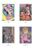 Раскраска по номерам Coloriages mysteres Disney - Babies , 128стр. — фото 4