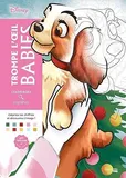 Раскраска по номерам Coloriages mysteres Disney - Trompe l'oeil Babies, 128стр. — фото 1