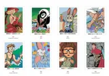 Раскраска по номерам Coloriages mysteres Disney - Trompe l'oeil Babies, 128стр. — фото 4