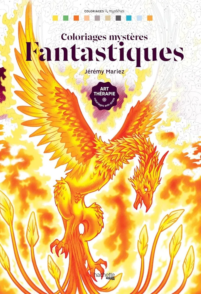 Раскраска по номерам Coloriages mysteres Disney - Fantastiques