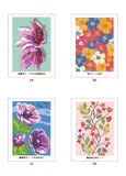 Раскраска по номерам Раскраска по номерам Coloriages mysteres Disney Disney Fleurs - Цветы / 9782376716044 — фото 2