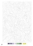 Раскраска по номерам Раскраска по номерам Coloriages mysteres Disney Disney Fleurs - Цветы / 9782376716044 — фото 4