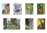 Раскраска по номерам Coloriages mysteres Disney Schtroumpfs - Смерфы (гномы )/ 9782017256960 — фото 6