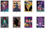 Раскраска по номерам Coloriages mysteres Sorcieres - ведьмы и колдуньи Дисней / 9782019461652 — фото 4