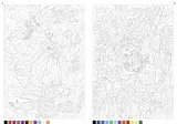 Раскраска по номерам Coloriages mysteres - Пакахонтас / 9782376712886 — фото 4