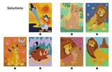 Disney Coloriages mysteres - THE LION KING / Король Лев . Волшебная книга-раскраска - Дисней / 9782017274124 — фото 3