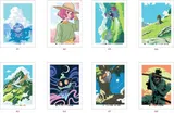 Раскраска по номерам Coloriages mysteres Disney Mangas, раскраска Дисней Манго / 9782376715351 — фото 5