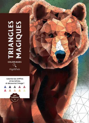 Раскраска по номерам Coloriages mysteres Disney Triangles magiques / 9782019462970