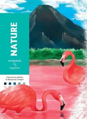 Раскраска по номерам Coloriages mysteres Disney Nature - природа / 9782013350648