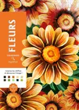 Раскраска по номерам Coloriages mysteres Fleurs - цветы / 9782019454241 — фото 1