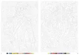Coloriages mysteres Disney - Princes et Heros / Раскраска по номерам Дисней - Принцы и герои / 9782017260165 — фото 3