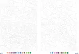 Раскраска по номерам Coloriages mysteres Disney Tour du monde - вокруг света / 9782376715191 — фото 3