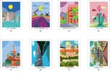 Раскраска по номерам Coloriages mysteres Disney Tour du monde - вокруг света / 9782376715191 — фото 5